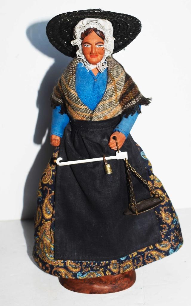 Santon de Provence grande taille, Collections, Statues & Figurines, Enlèvement ou Envoi