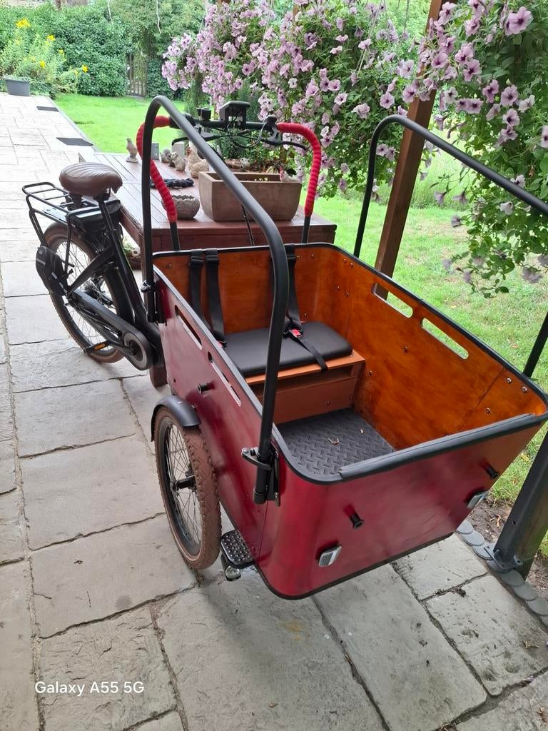 Bakfiets, Enlèvement, Bâche