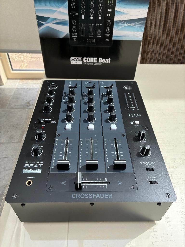 NIEUW DAP CORE Beat DJ mixer, Muziek en Instrumenten, Mengpanelen, Nieuw, 5 tot 10 kanalen, Microfooningang, Ophalen of Verzenden