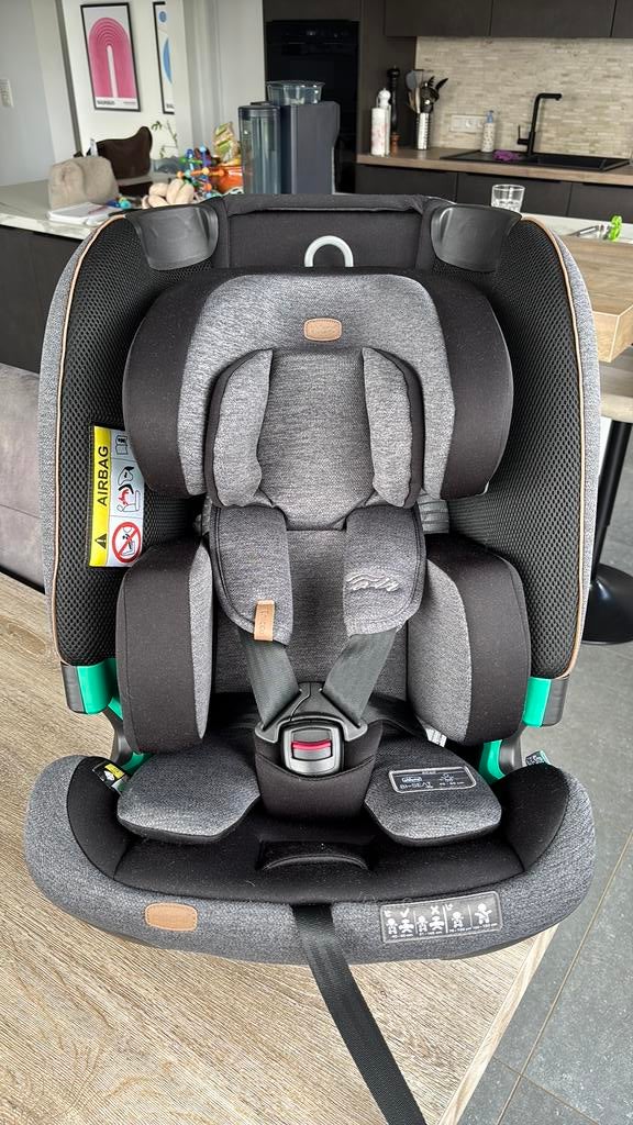 Chicco siège-auto modèle bi-Seat i-Size Air groupe 0+1/2/3, Ceinture de sécurité, Dossier réglable, Comme neuf, Enlèvement