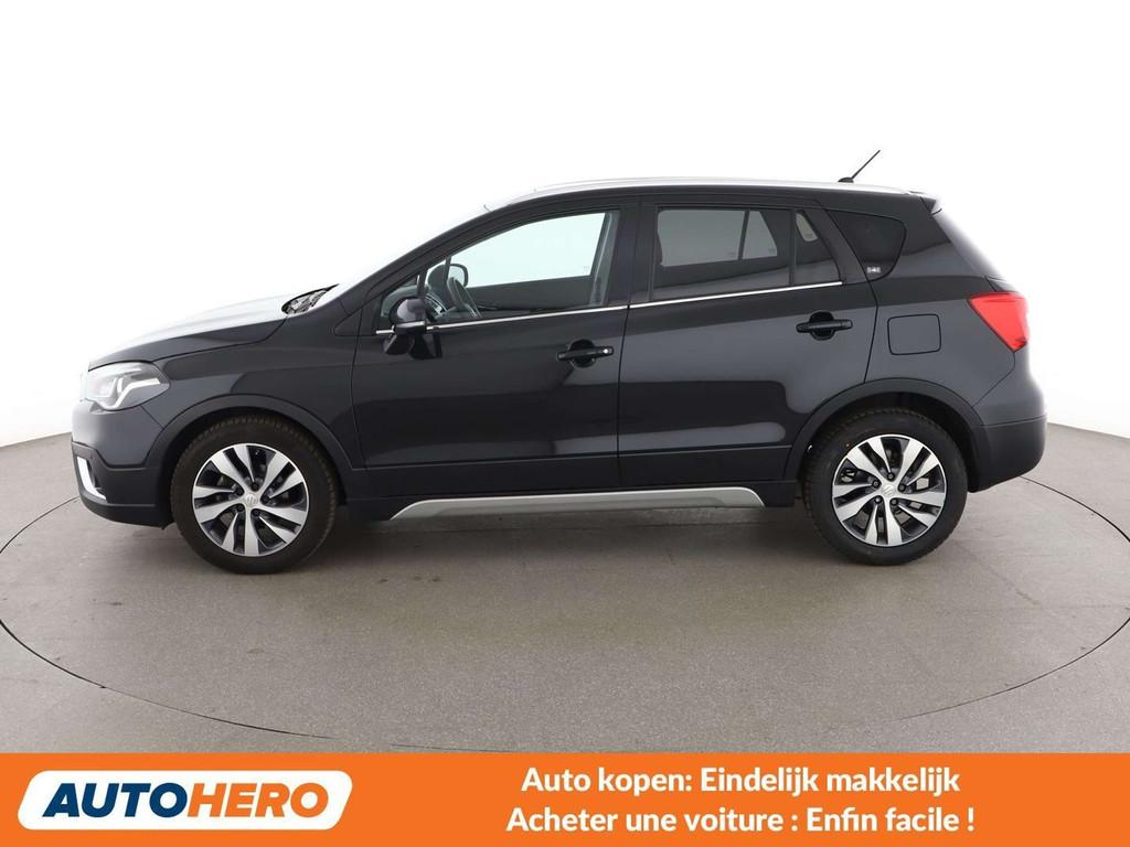 Suzuki S-Cross 1.4 BoosterJet Mild-Hybrid Comfort+ 4x4, Automaat, Adaptive Cruise Control, Gebruikt, Zwart