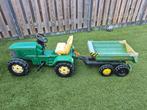 Jhon deere traktor met kar, Enlèvement
