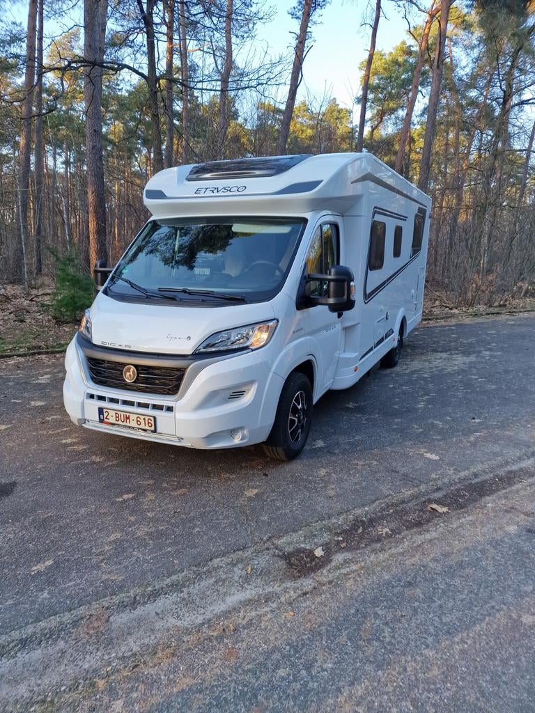 Etrusco Fiat mobilehome, Caravanes & Camping, Camping-cars, Particulier, Etrusco, Fiat, Boîte manuelle, Auvent, Enlèvement