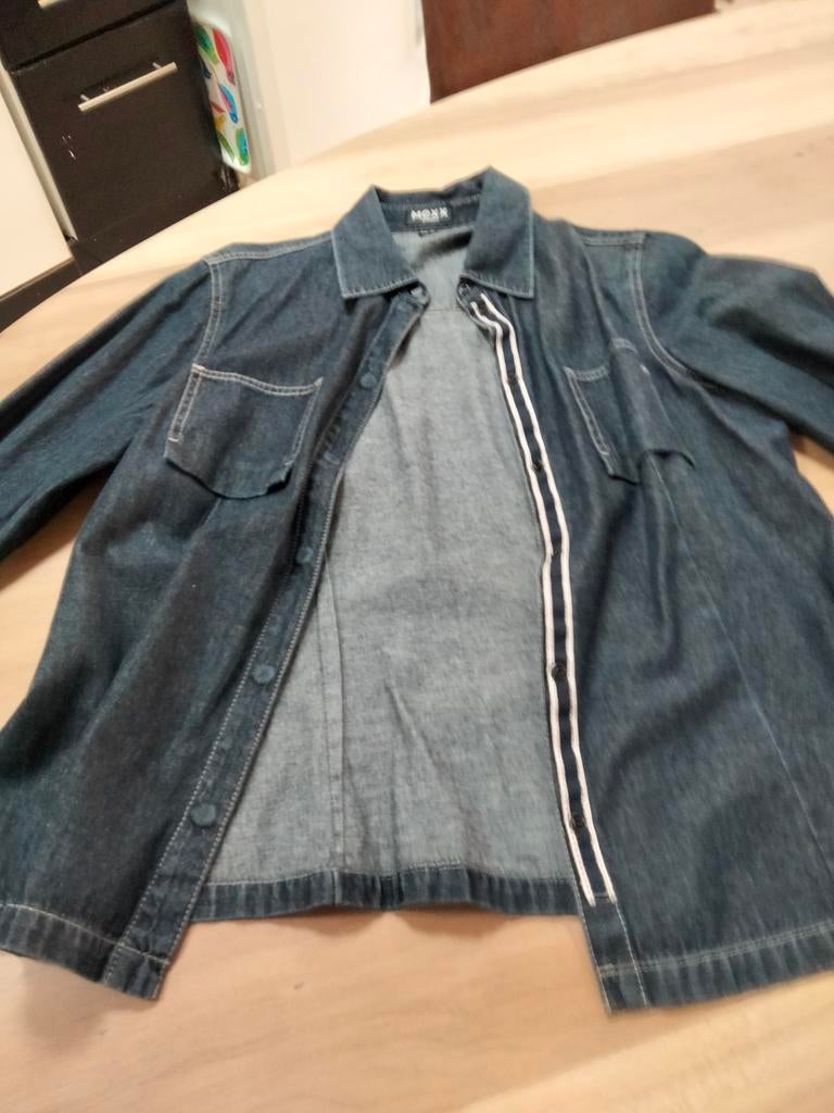 Jeans hemd/ jasje dames.kleur blauw.Merk Mexx.maat 42., Vêtements | Hommes, Grandes tailles, Enlèvement ou Envoi, Bleu