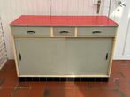 Buffet/dressoir année 50 vintage, Maison & Meubles, Enlèvement, Utilisé, Métal