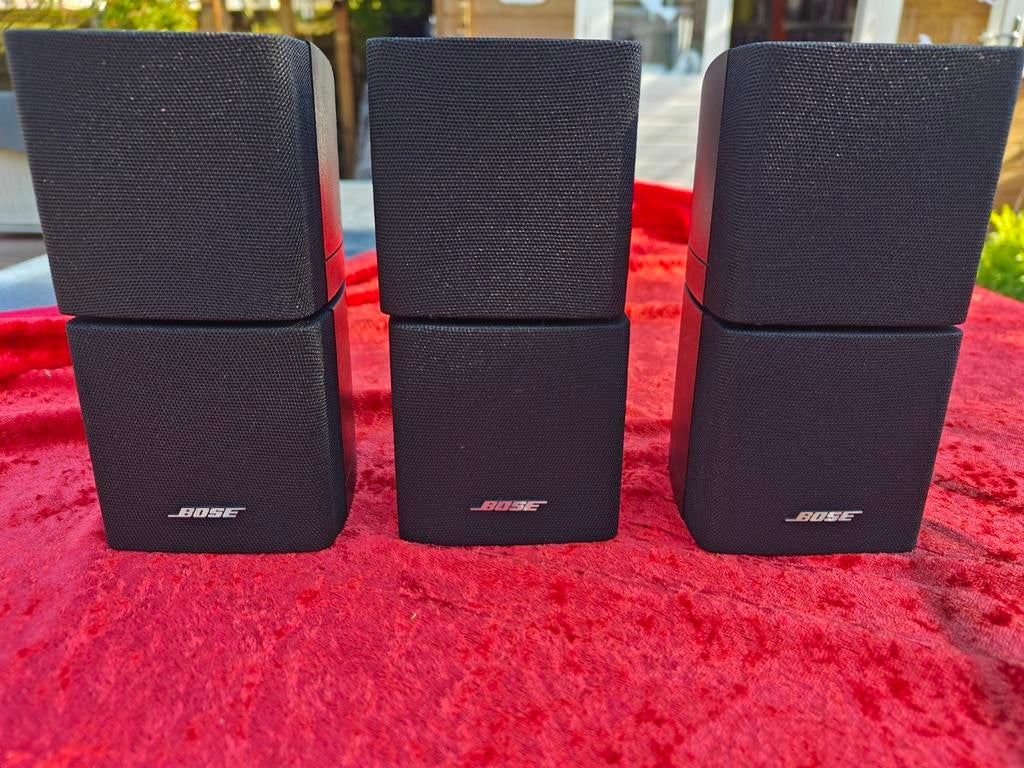 Bose Dual luidsprekers 3x zwart, Ophalen of Verzenden