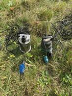 Dompelpompen, Ophalen