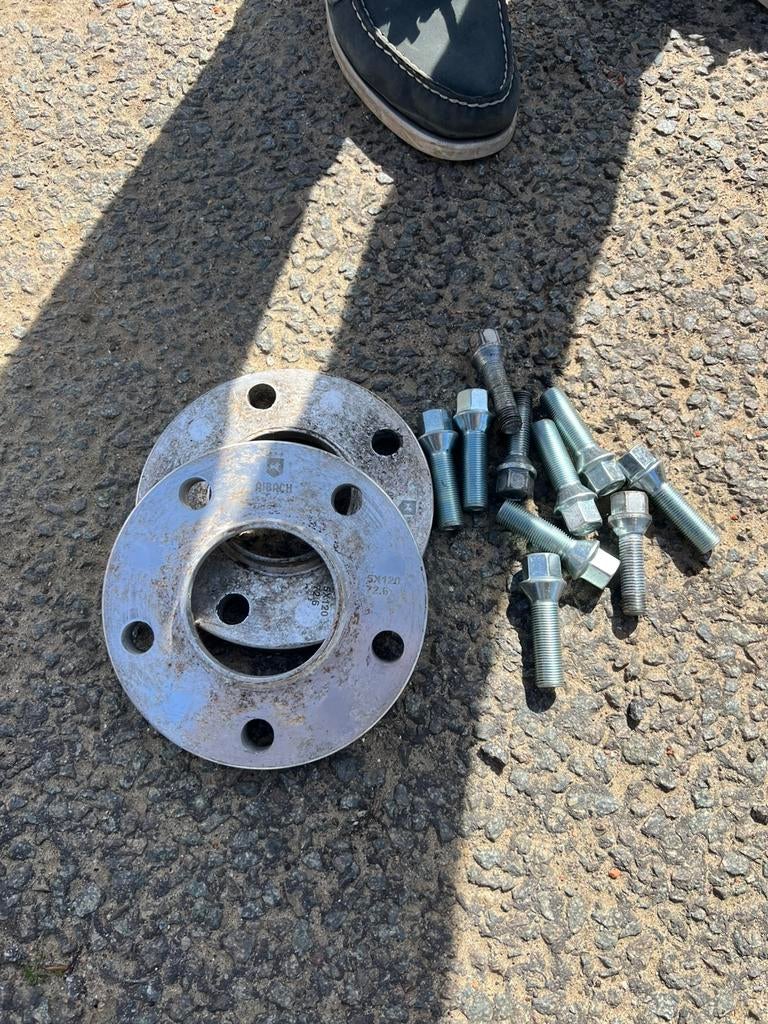 Eibach 5x120 16mm Élargisseurs de Voie (Spacers) + Boulons, Autos : Pièces & Accessoires, Pneus & Jantes, Enlèvement ou Envoi