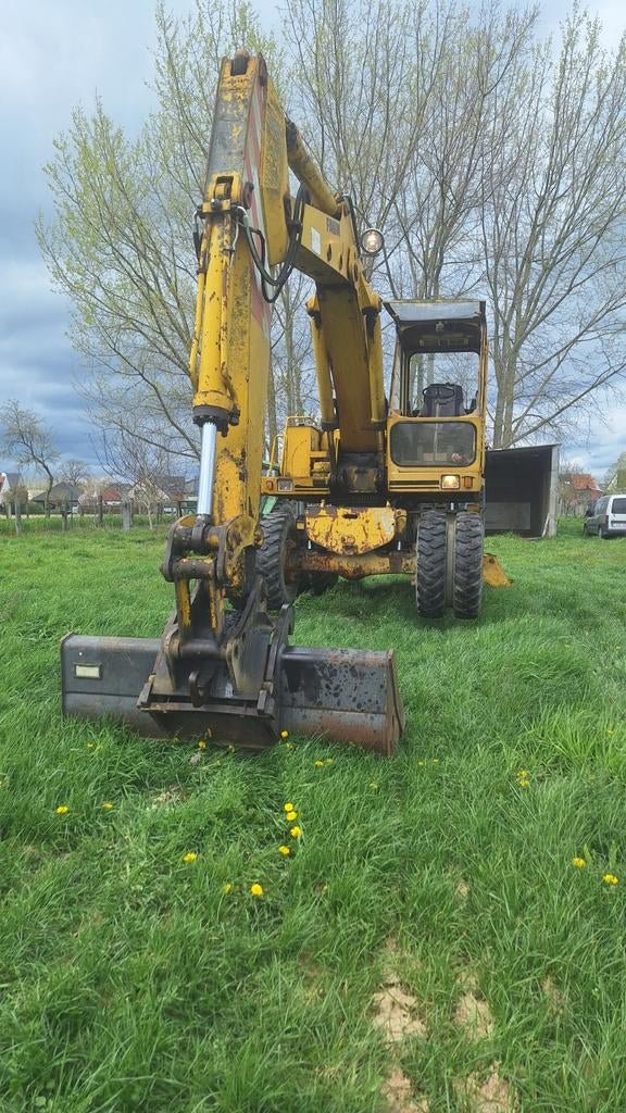 Graafkraan Faun FM 1025, Ophalen, Graafmachine