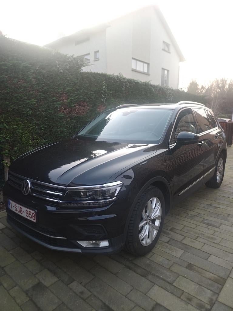 Volkswagen Tiguan 2.0 TDI Highline 2017 UITSTEKENDE STAAT, Autos, Camions, Particulier, ABS, Airbags, Bluetooth, Ordinateur de bord