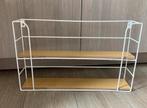 Étagère murale en bois métallique blanc - 48 x 30 cm, Maison & Meubles, Enlèvement ou Envoi, Comme neuf