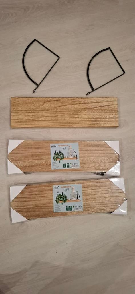 3 wandplanken, Ophalen