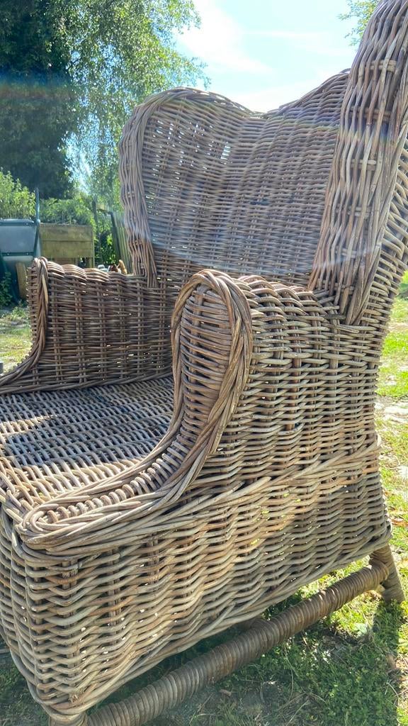 Rotan stoel, Ophalen, Gebruikt, Rotan