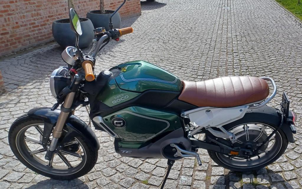 Super Soco TC, Ophalen, 11 kW of minder