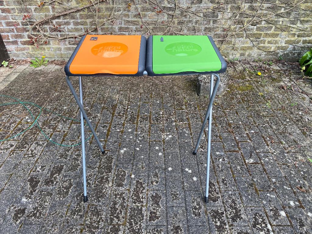 Vuilniszakhouder, Ophalen, Overige materialen, 40 liter of meer, Zo goed als nieuw