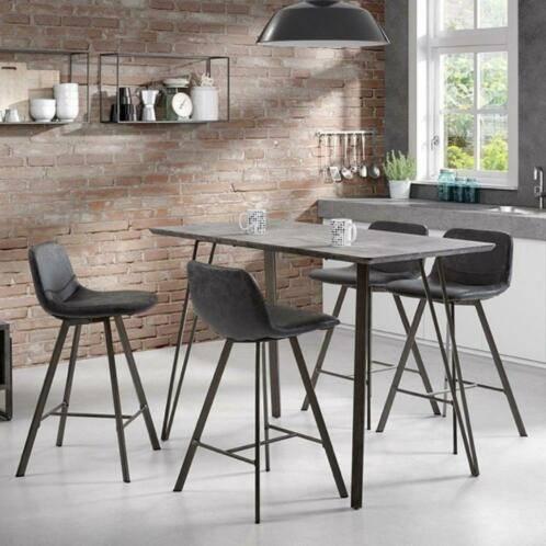 Nieuw bartafel + 4 barkrukken = 595 euro compleet., Maison & Meubles, Dénudé, Enlèvement, Neuf, Y compris les chaises de bar