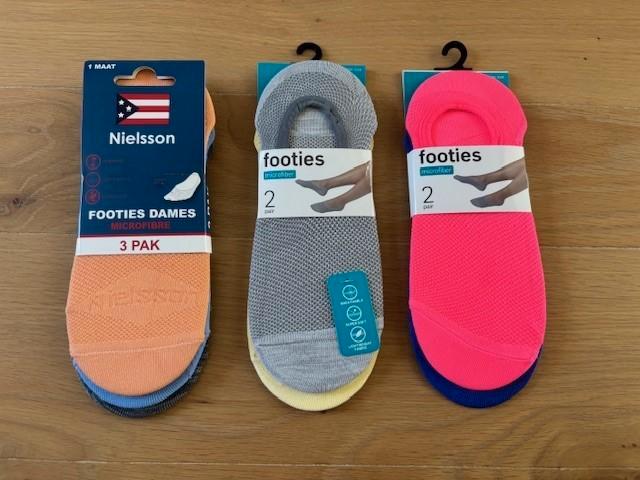 Footies Dames - 7 paar – Nieuw!, Kleding | Dames, Sokken en Kousen, Nieuw, Kousenvoetjes en Kniekousjes, Overige kleuren, Ophalen of Verzenden