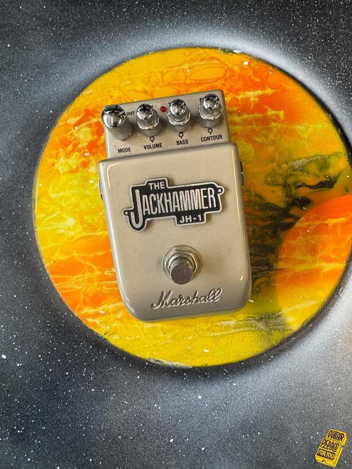 Marshall JH-1 Jackhammer Distortion Pedal, Muziek en Instrumenten, Effecten, Gebruikt, Distortion, Overdrive of Fuzz, Volume, Ophalen of Verzenden