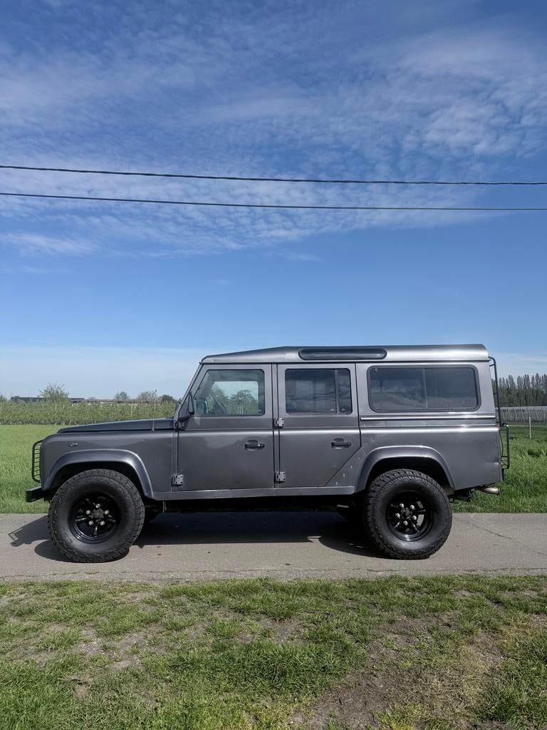 Land rover defender 110 / td5 / lichte vracht, Autos, Land Rover, Argent ou Gris, Achat, Boîte manuelle, Defender