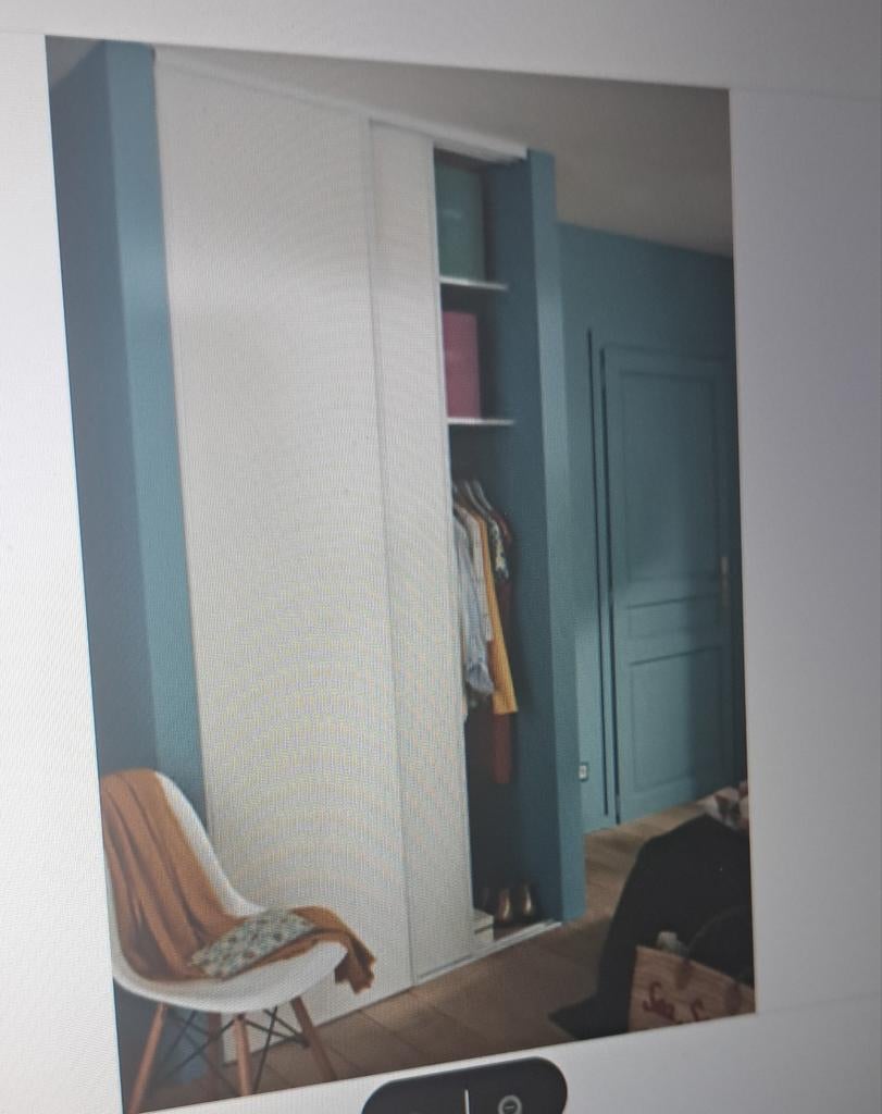 2 portes coulissantes et étagère, Enlèvement