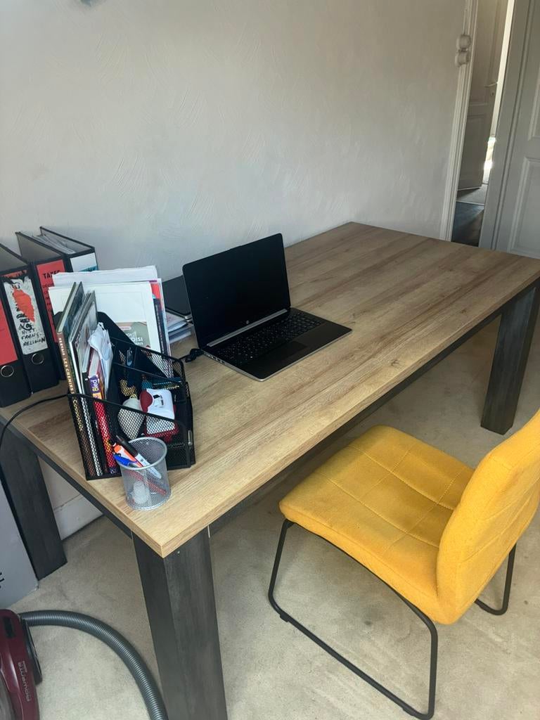 Grande belle table en chêne massif, Enlèvement ou Envoi, Comme neuf