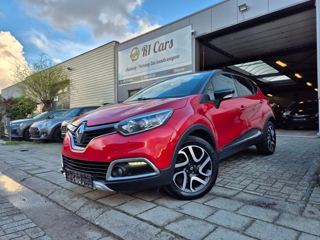 Renault Captur 0.9tce 2015/Navi/AC/Cam/Pdc/Trekhk/FULL OPT., Auto's, Voorwielaandrijving, Leder, 5 deurs, 3 cilinders