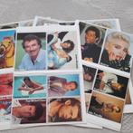 23 stickers van actrices en zangers  ( lot)., Enlèvement ou Envoi