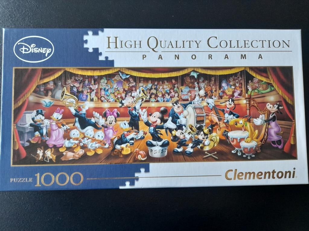 Puzzel Clementoni Disney 1000 stuks panorama, Hobby en Vrije tijd, Ophalen of Verzenden
