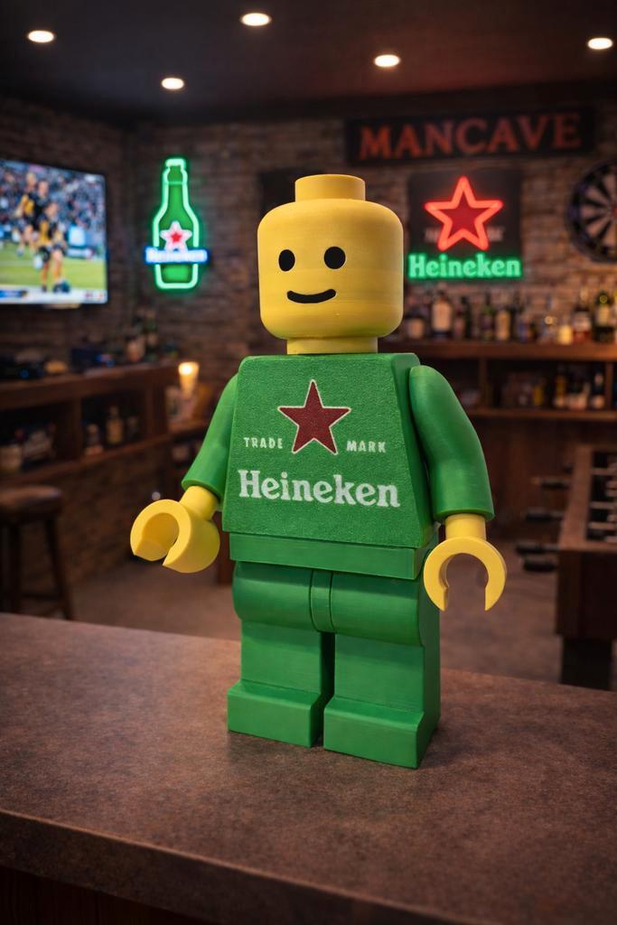 Poupée Lego Heineken, Enfants & Bébés, Jouets | Duplo & Lego, Neuf, Lego, Enlèvement ou Envoi