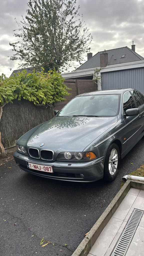 Bmw E39 520i automaat, Auto's, BMW, Automaat, Zwart, 5 deurs, Particulier