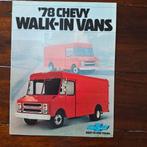 '78  CHEVY  WALK-IN  VANS, Ophalen of Verzenden, Nieuw, Chevrolet