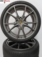 Porsche 20 inch velgen Boxster Cayman 718 982 zomerbanden, Gebruikt, -, -, Banden en Velgen