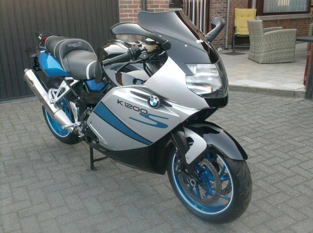 TE KOOP BMW K 1200S, Motos, Motos | BMW, Poignées chauffantes, Entreprise, Permis Moto A1 minimum, Super Sport