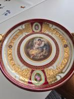 Antieke Schwarzburg Porseleinen Schaal op Voet – ca. 1910, Antiek en Kunst, Ophalen of Verzenden