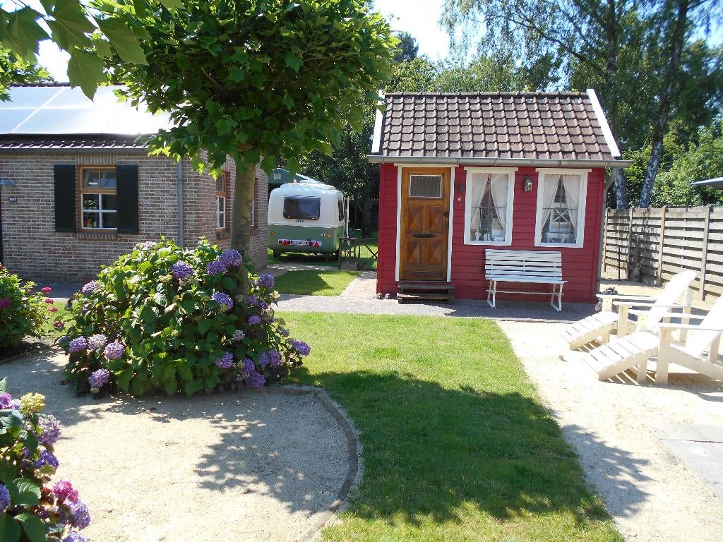 1950s style caravan, Caravans en Kamperen, Caravans, Bedrijf, tot en met 4, 500 - 750 kg, tot 4 meter, Disselslot, Gascomfoor