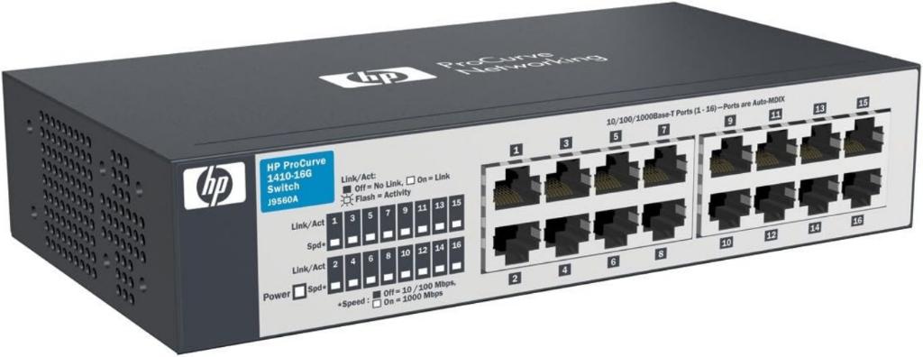 HP ProCurve Switch 1410-16G, Ophalen of Verzenden, Gebruikt