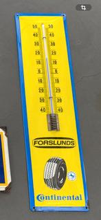 Oude emaille thermometer Continental, Verzamelen, Ophalen of Verzenden, Gebruikt, Reclamebord