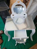 Coifeuse enfant avec tabouret princesse a discuter, Moins de 100 cm, Blanc, Comme neuf, 50 à 100 cm