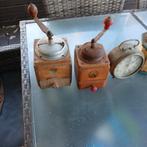 Koffiemolens, Ophalen