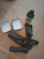 Leger nieuw 2 gamel 1 drinkfles 3 paar sokken 1 paar handsc, Ophalen, Landmacht, Kleding of Schoenen