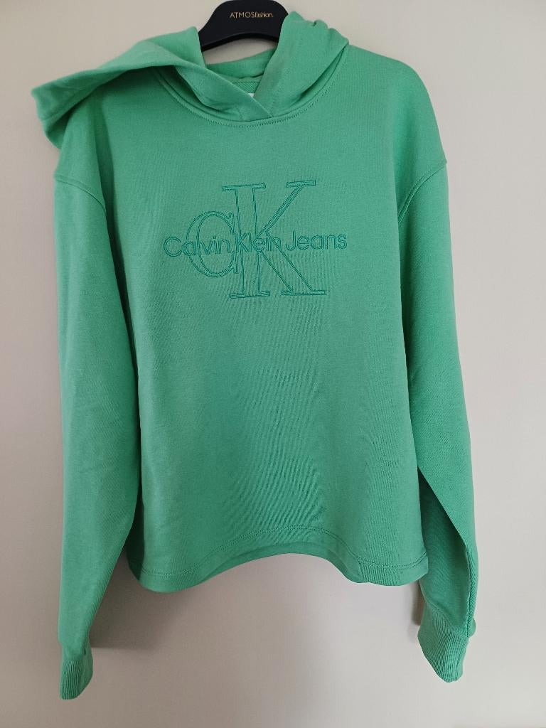Sweater dames, Neuf, Taille 36 (S), Calvin Klein, Vert