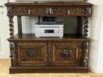 Antieke Franse eiken commode, Ophalen