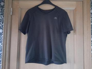 T-shirt Kalenji maat M zwart in mesh stof beschikbaar voor biedingen