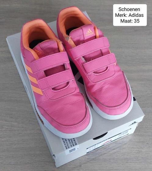 Schoenen meisje: maat 35. Merk: Adidas + doos (NIEUWSTAAT), Kinderen en Baby's, Kinderkleding | Schoenen en Sokken, Nieuw, Schoenen