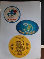 Smurfen Peyo 3 stickers varia, Verzamelen, Smurfen, Overige typen, Ophalen of Verzenden, Zo goed als nieuw