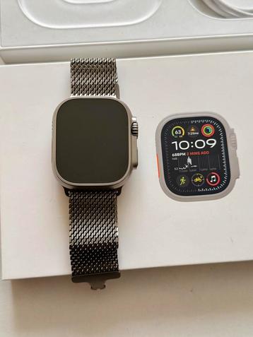 Apple Watch Ultra 2 met Milanese bandje/ garantie/als nieuw! beschikbaar voor biedingen