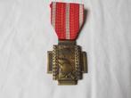 Décoration médaille La Croix de Feu Première Guerre Mondiale, Collections, Autres, Enlèvement ou Envoi, Ruban, Médaille ou Ailes
