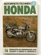 werkplaatshandboek HONDA CB350F en CB500F en K *NIEUW & NL, Motoren, Handleidingen en Instructieboekjes, Ophalen of Verzenden