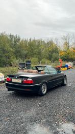 BMW 318Ci Start&Rijd! Propere staat, Auto's, Cabriolet, Zwart, Leder, Overige kleuren