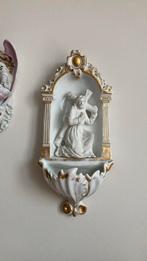 Antiek vieux bruxelles wijwatervat , 32 cm hoog, Antiek en Kunst, Antiek | Religieuze voorwerpen, Ophalen